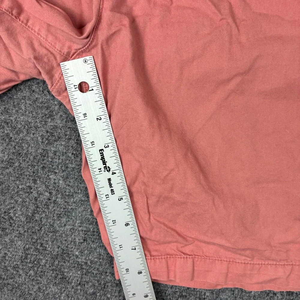 Old Navy Boys Coral Pink Cotton Elastic Waist Drawstring Shorts Size XXL 18 Plus